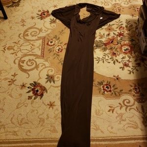 NWT Body Language Paris Open Back Maxi Dress